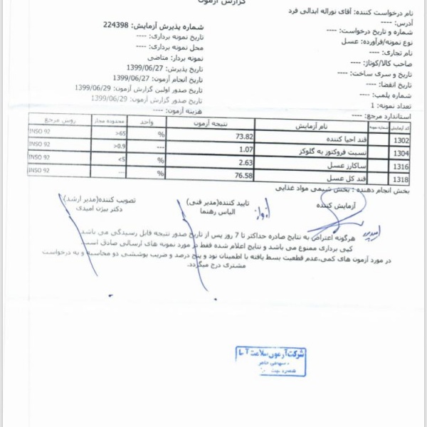 فروش عسل گون طبیعی