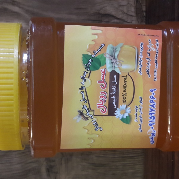 عسل ۱۰۰% طبیعی بدون خوراک